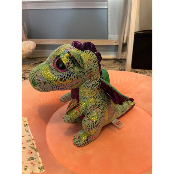 Toys | Nwt Ty Beanie Boo Dragon Cinder | Poshmark